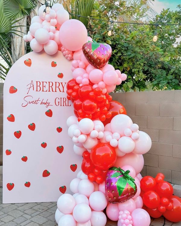 berry sweet baby shower ideas